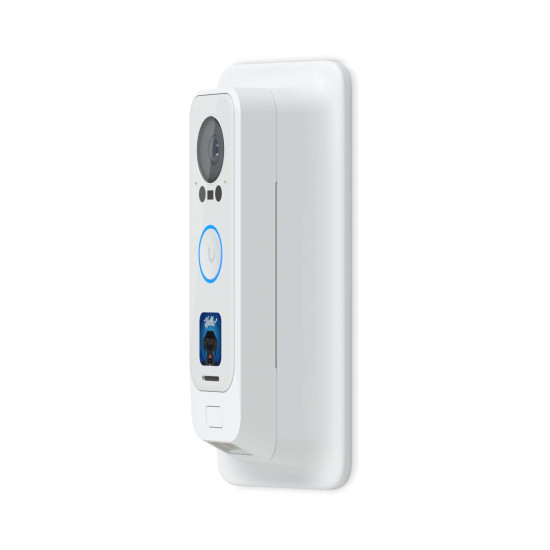 Suport pentru doză electrică G4 Doorbell Pro PoE UniFi Ubiquiti, Alb, UACC-G4 Doorbell Pro PoE-Gang Box-White